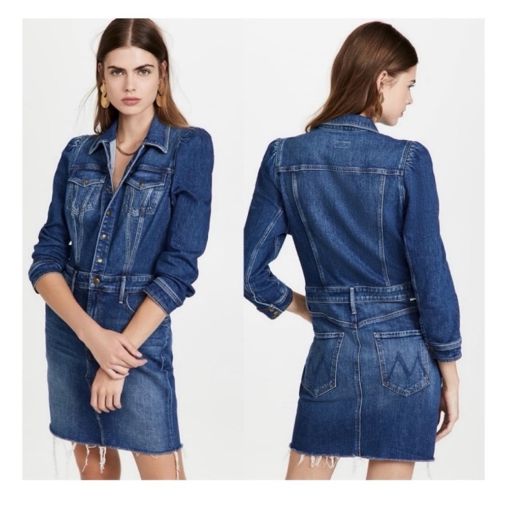 MOTHER Denim Women's mini Dress